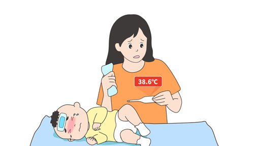 體(tǐ)溫38°C+，物(wù)理降溫要用溫毛巾還是冷(lěng)毛巾？